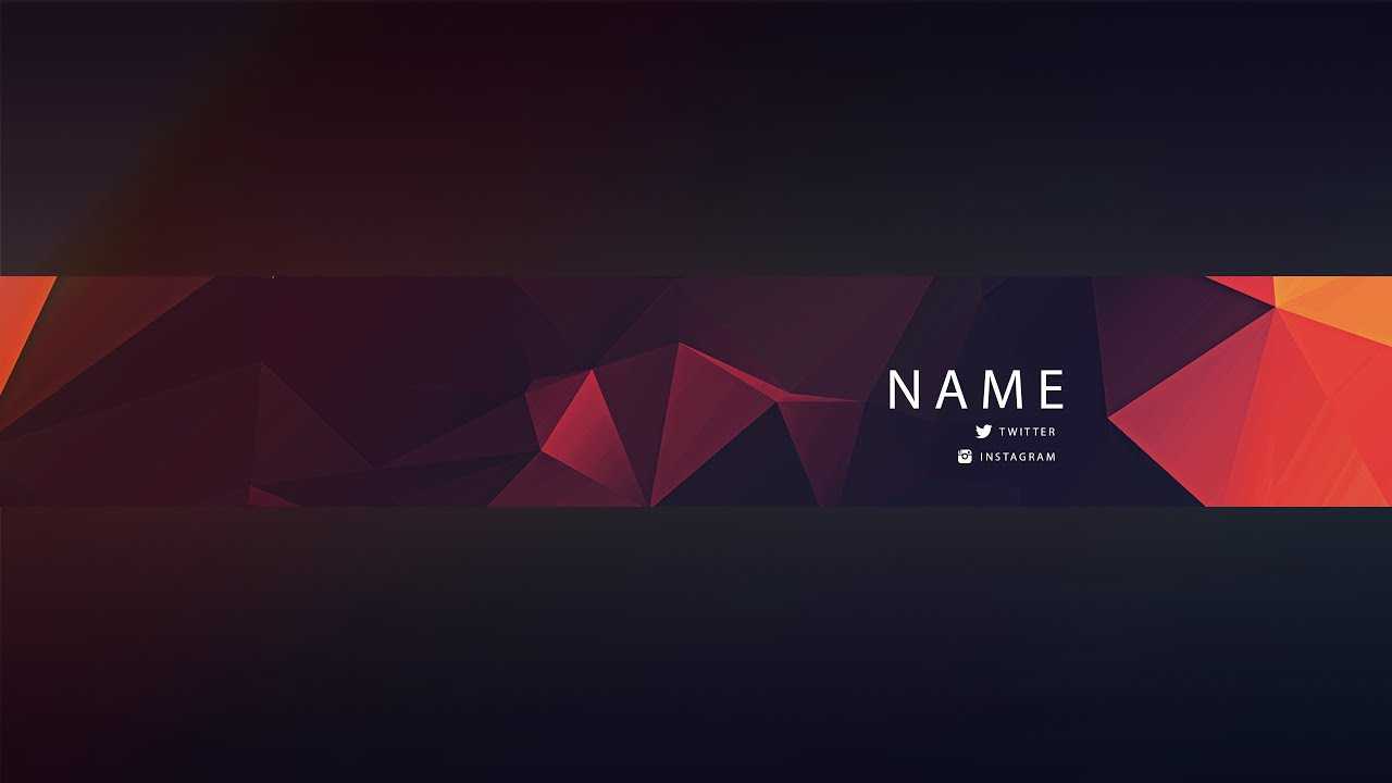Youtube Banner Template #23 (Adobe Photoshop) Pertaining To Adobe Photoshop Banner Templates